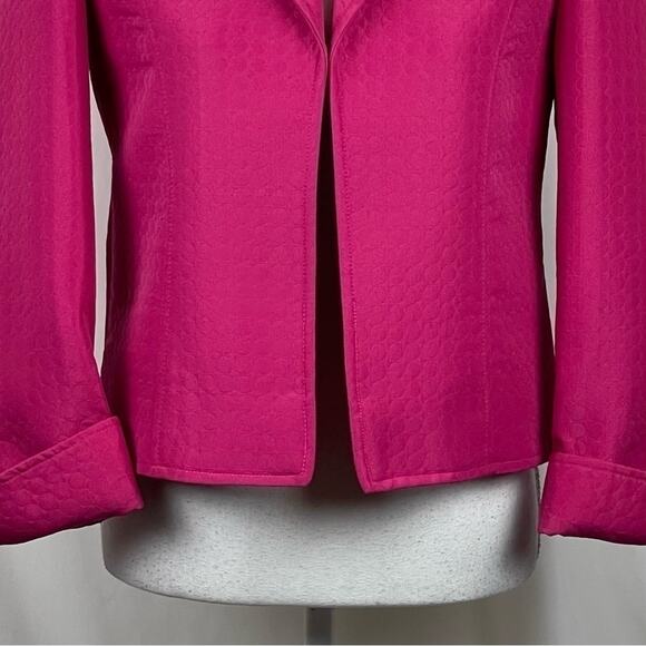 A La Carte Pink BarbieCore Party Event Jacket NWOT Size XS - Picture 4 of 11